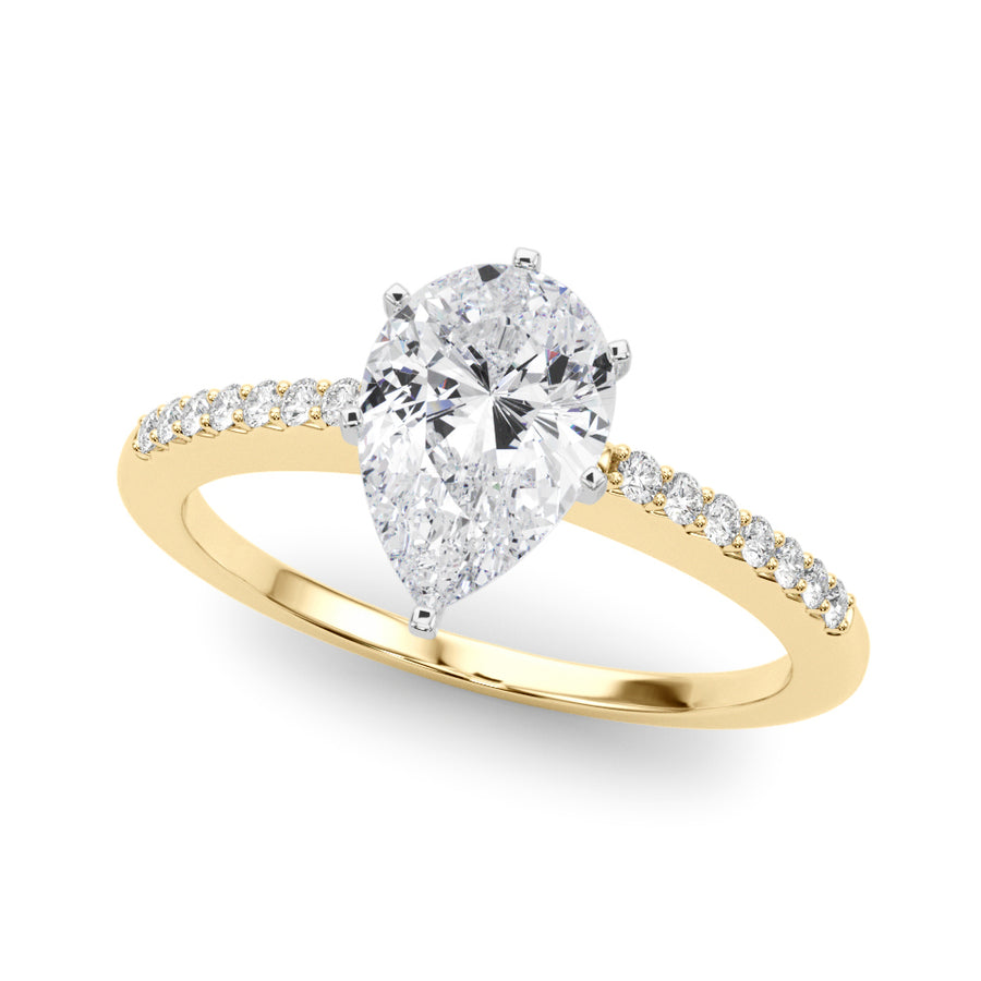 ENGAGEMENT RINGS SINGLE ROW PRONG SET - Image 5
