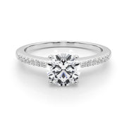 ENGAGEMENT RINGS SINGLE ROW PRONG SET - Image 3