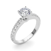 ENGAGEMENT RINGS SINGLE ROW PRONG SET - Image 8