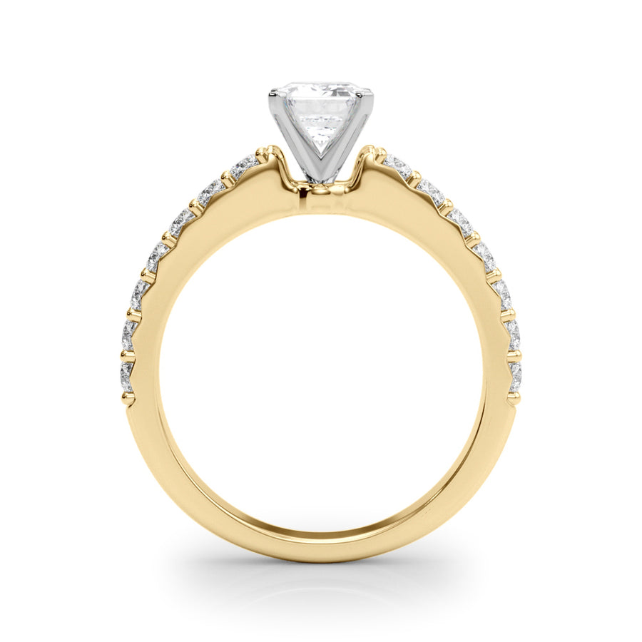 ENGAGEMENT RINGS SINGLE ROW PRONG SET - Image 6