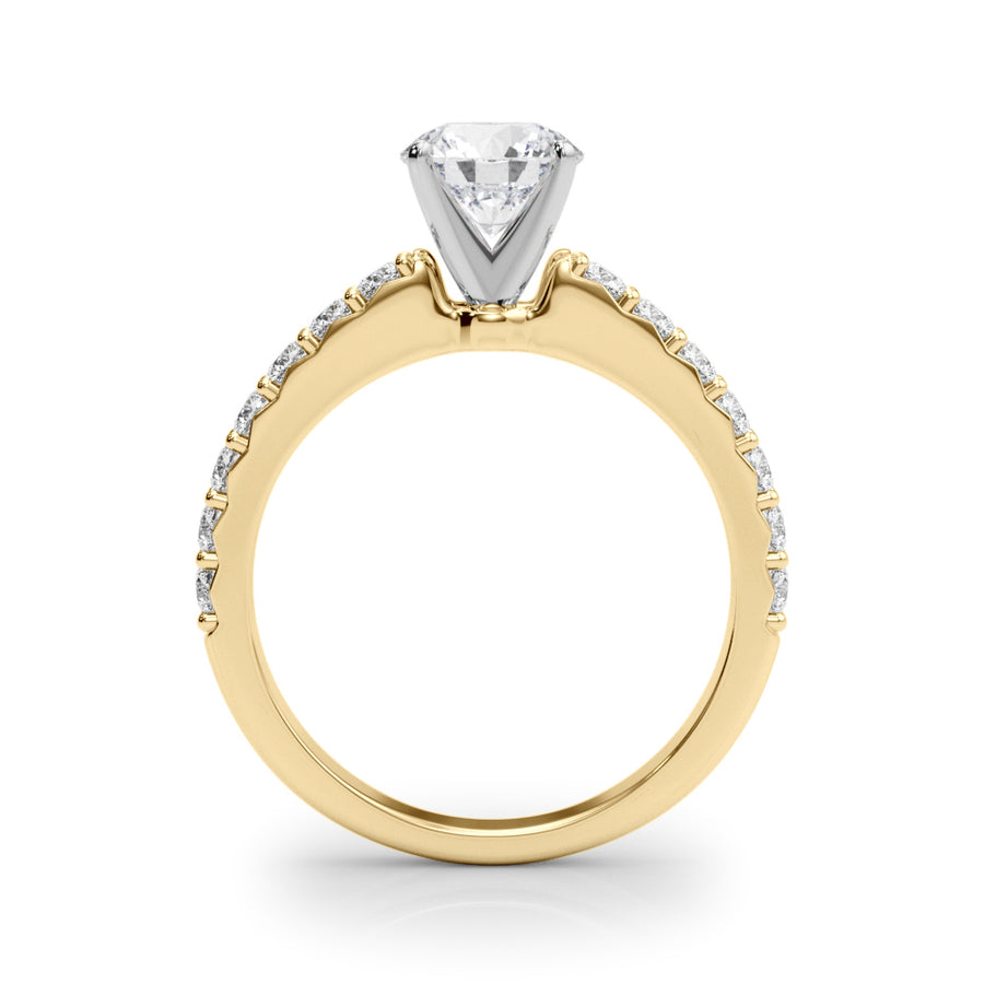 ENGAGEMENT RINGS SINGLE ROW PRONG SET - Image 5