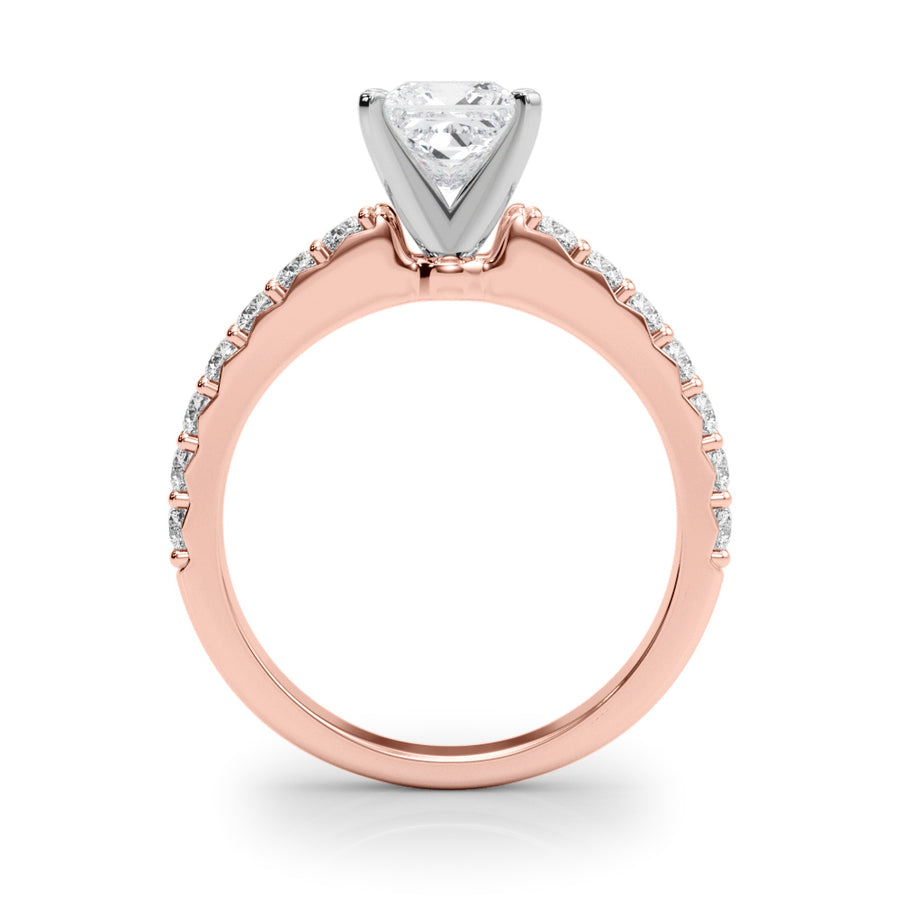 ENGAGEMENT RINGS SINGLE ROW PRONG SET - Image 7