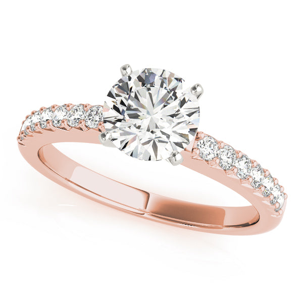 ENGAGEMENT RINGS SINGLE ROW PRONG SET - Image 4