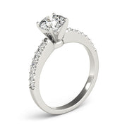 ENGAGEMENT RINGS SINGLE ROW PRONG SET - Image 10