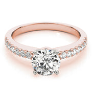 ENGAGEMENT RINGS SINGLE ROW PRONG SET - Image 6