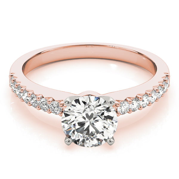 ENGAGEMENT RINGS SINGLE ROW PRONG SET - Image 6