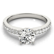 ENGAGEMENT RINGS SINGLE ROW PRONG SET - Image 5
