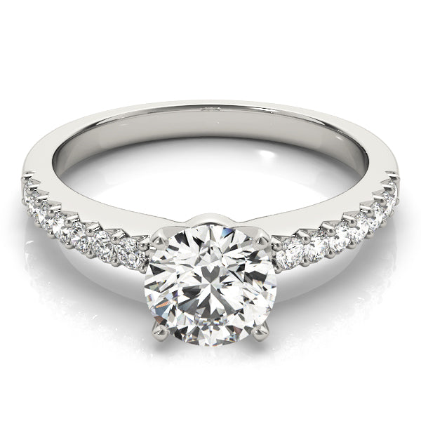 ENGAGEMENT RINGS SINGLE ROW PRONG SET - Image 5