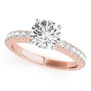 ENGAGEMENT RINGS SINGLE ROW PRONG SET - Image 9