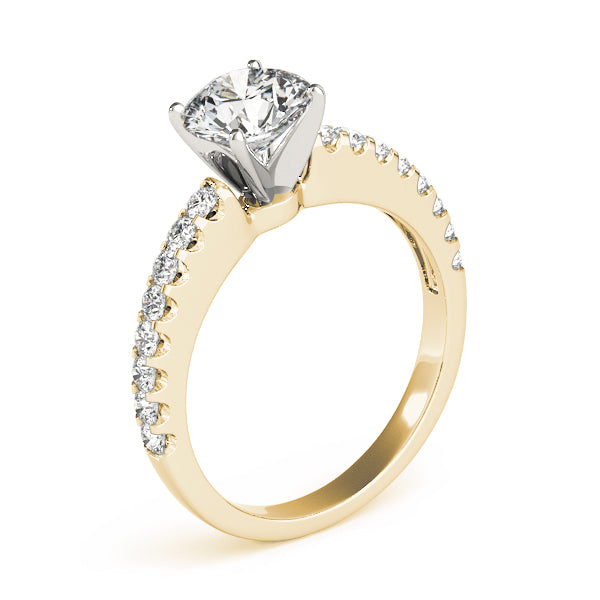 ENGAGEMENT RINGS SINGLE ROW PRONG SET - Image 4