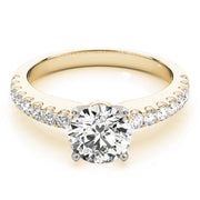 ENGAGEMENT RINGS SINGLE ROW PRONG SET - Image 6