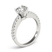 ENGAGEMENT RINGS SINGLE ROW PRONG SET - Image 5