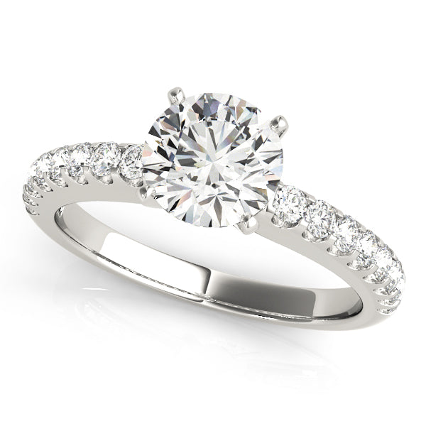 ENGAGEMENT RINGS SINGLE ROW PRONG SET - Image 2