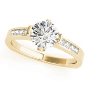 ENGAGEMENT RINGS SINGLE ROW CHANNEL SET - Image 4