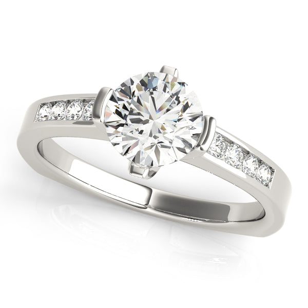 ENGAGEMENT RINGS SINGLE ROW CHANNEL SET - Image 2