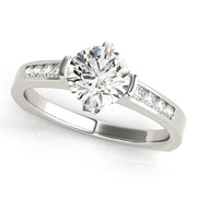 ENGAGEMENT RINGS SINGLE ROW CHANNEL SET - Image 2
