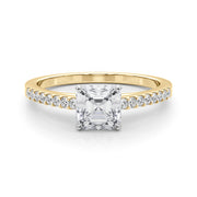 ENGAGEMENT RINGS SINGLE ROW PRONG SET - Image 9
