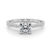ENGAGEMENT RINGS SINGLE ROW PRONG SET - Image 8
