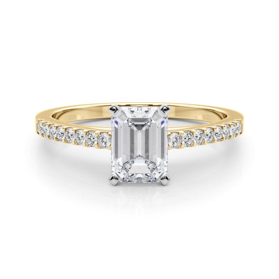 ENGAGEMENT RINGS SINGLE ROW PRONG SET - Image 6