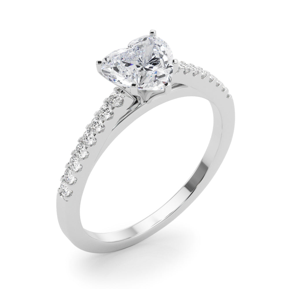 ENGAGEMENT RINGS SINGLE ROW PRONG SET - Image 3