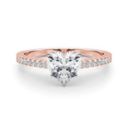 ENGAGEMENT RINGS SINGLE ROW PRONG SET - Image 10