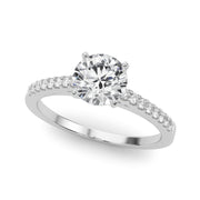 ENGAGEMENT RINGS SINGLE ROW PRONG SET - Image 2
