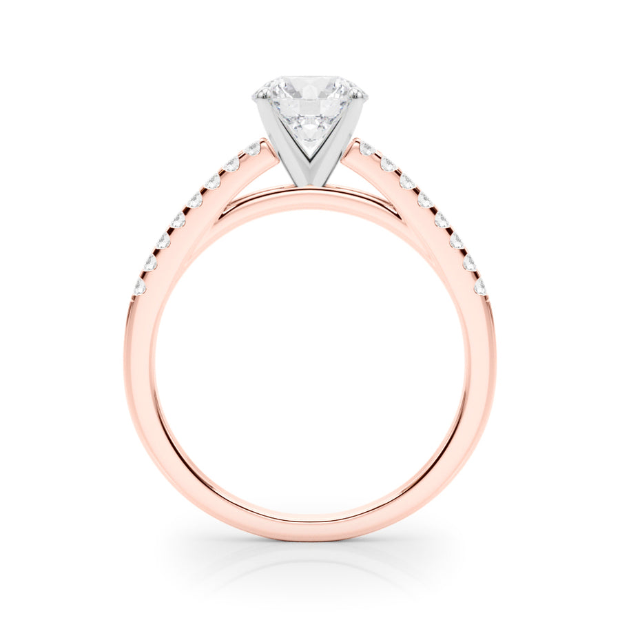 ENGAGEMENT RINGS SINGLE ROW PRONG SET - Image 5