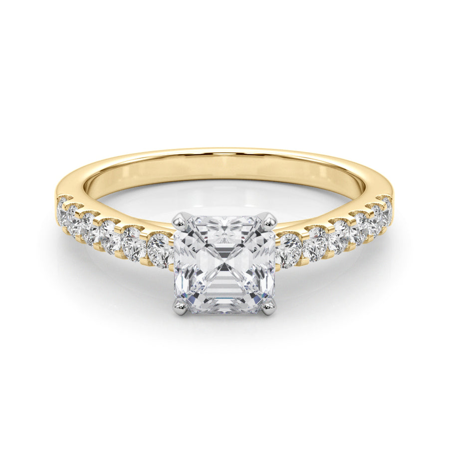 ENGAGEMENT RINGS SINGLE ROW PRONG SET - Image 6