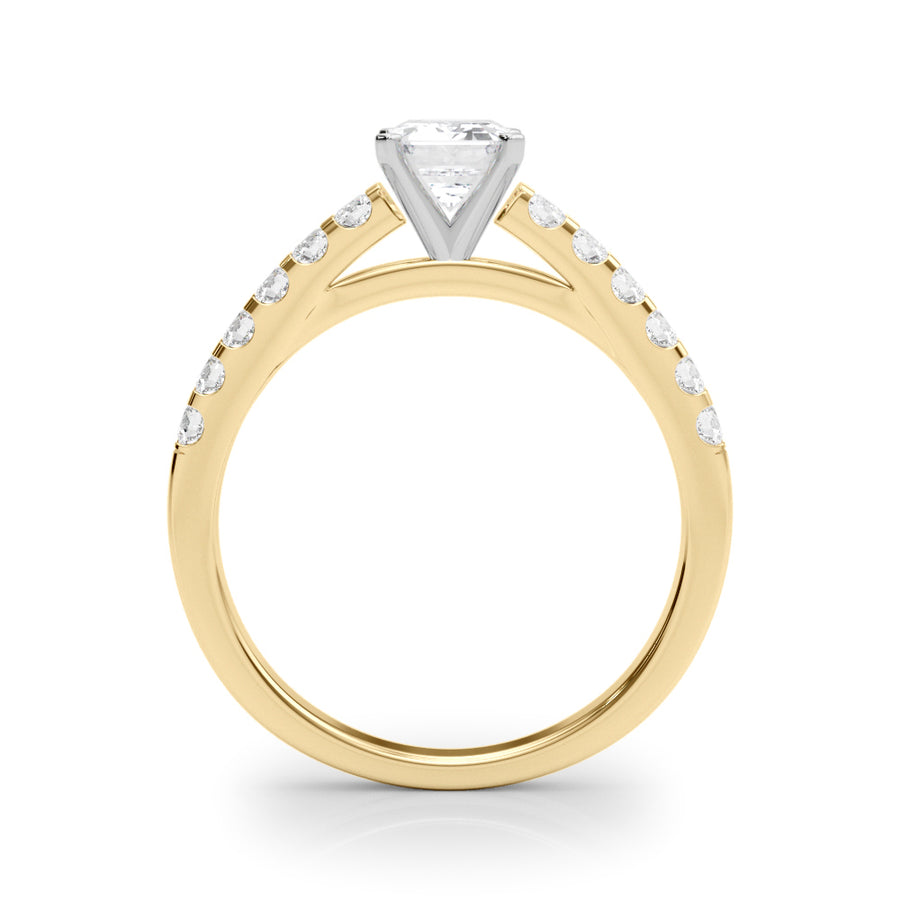 ENGAGEMENT RINGS SINGLE ROW PRONG SET - Image 7