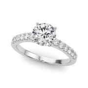 ENGAGEMENT RINGS SINGLE ROW PRONG SET - Image 2