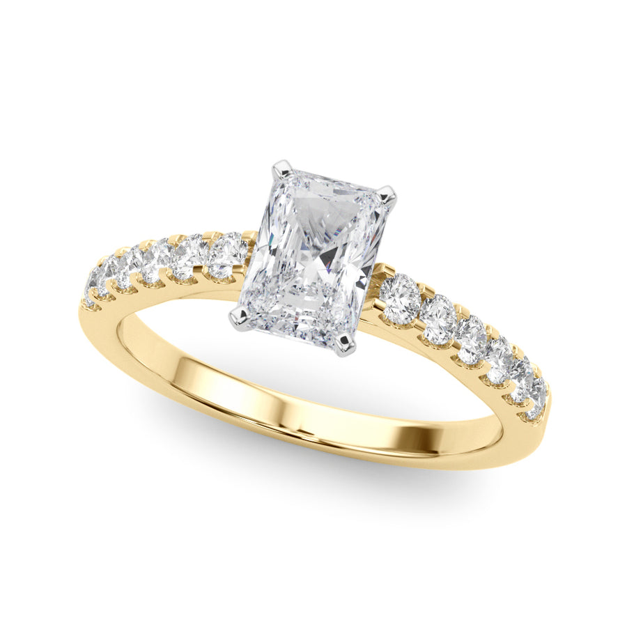 ENGAGEMENT RINGS SINGLE ROW PRONG SET - Image 8