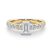 ENGAGEMENT RINGS SINGLE ROW PRONG SET - Image 9