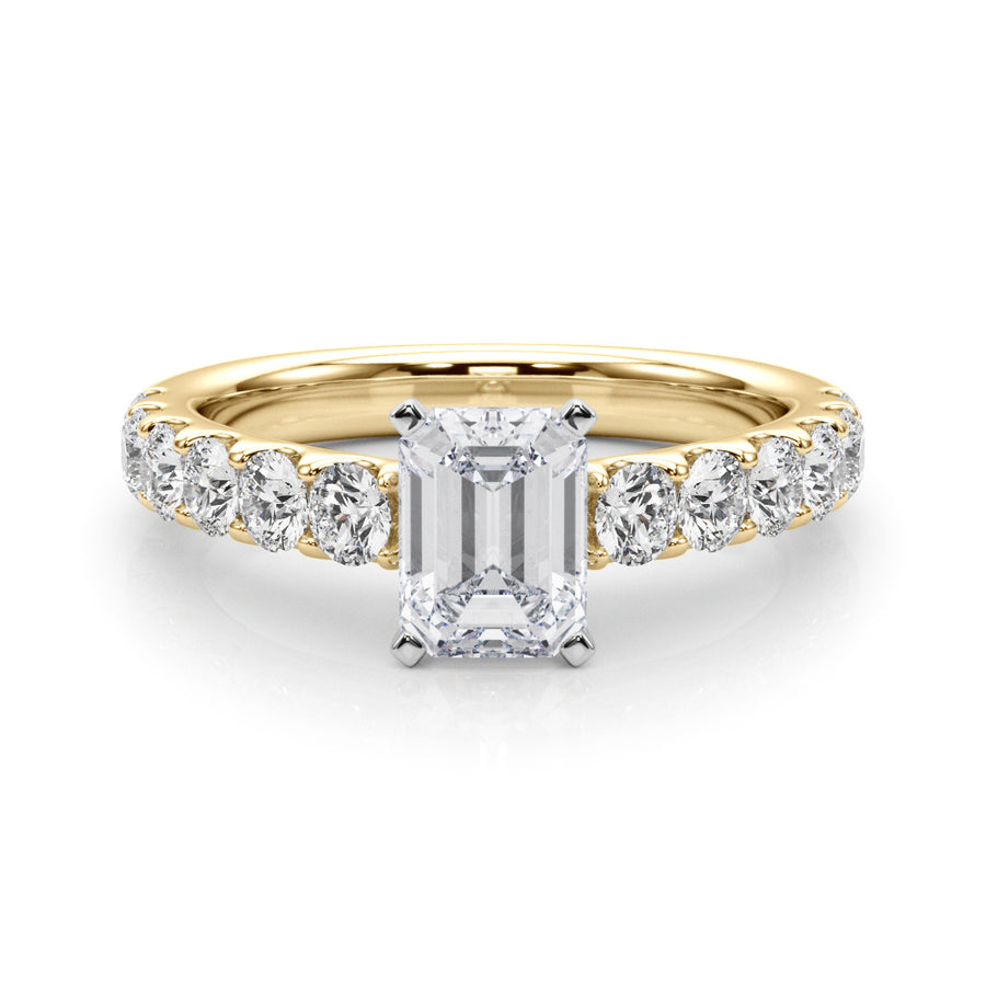 ENGAGEMENT RINGS SINGLE ROW PRONG SET - Image 9