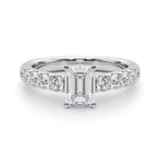 ENGAGEMENT RINGS SINGLE ROW PRONG SET - Image 4
