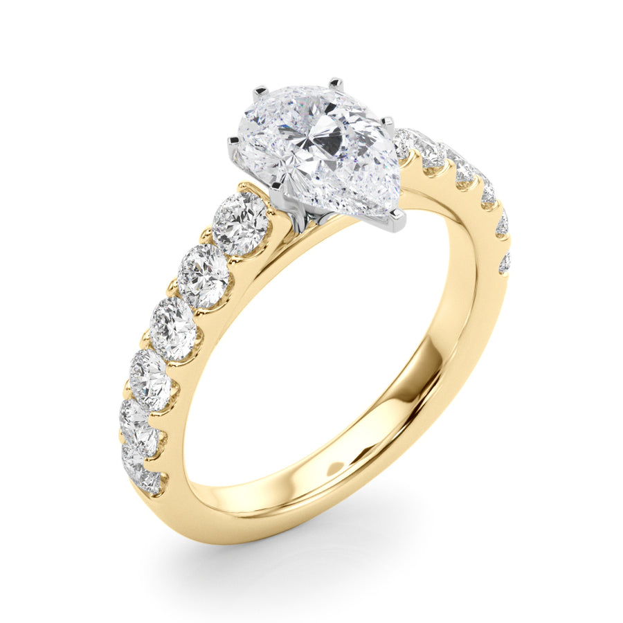 ENGAGEMENT RINGS SINGLE ROW PRONG SET - Image 10