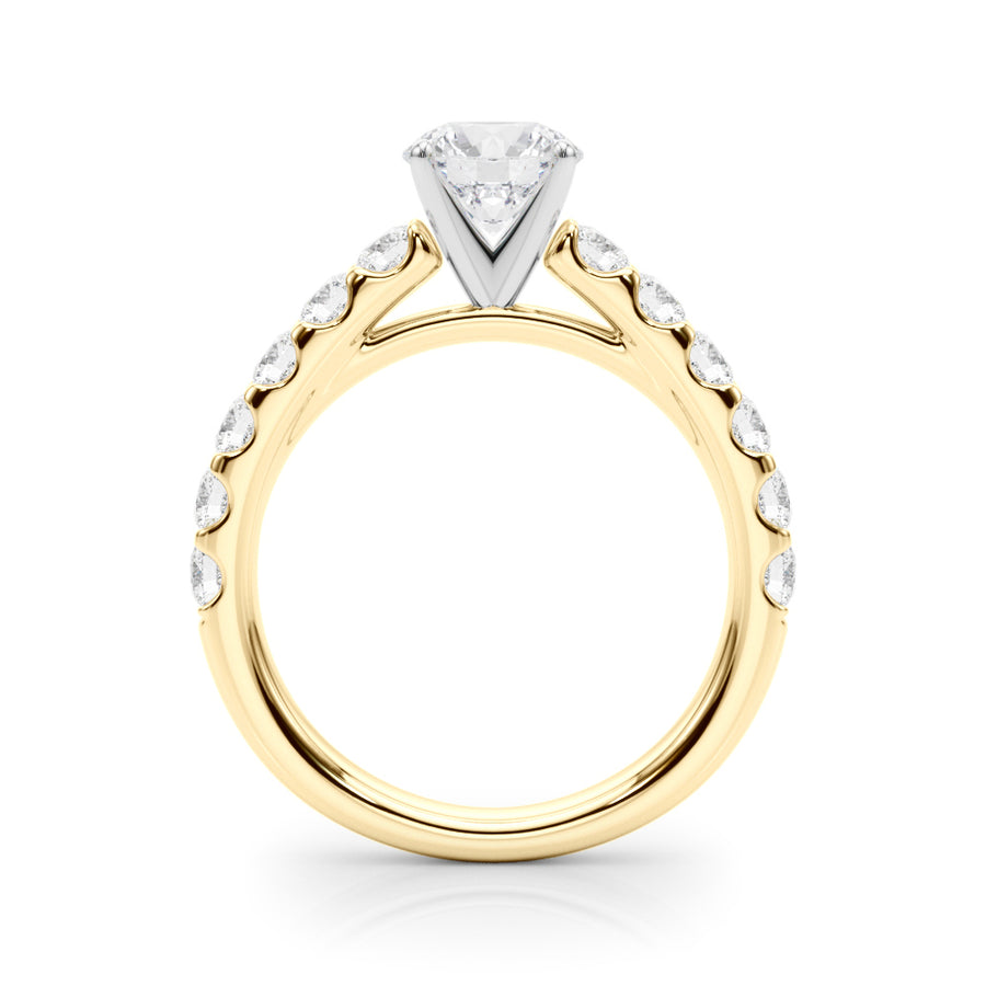 ENGAGEMENT RINGS SINGLE ROW PRONG SET - Image 8