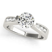 ENGAGEMENT RINGS SINGLE ROW CHANNEL SET - Image 2