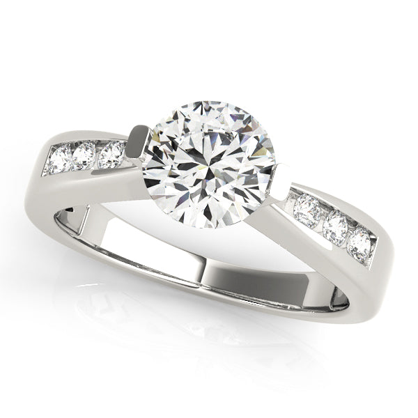 ENGAGEMENT RINGS SINGLE ROW CHANNEL SET - Image 2