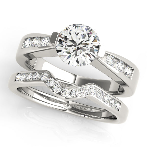 ENGAGEMENT RINGS SINGLE ROW CHANNEL SET - Image 7
