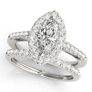 ENGAGEMENT RINGS HALO MARQUISE - Image 5