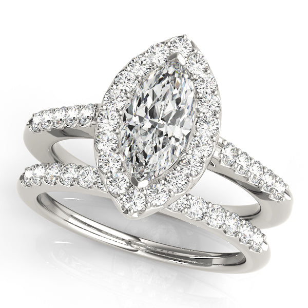 ENGAGEMENT RINGS HALO MARQUISE - Image 5
