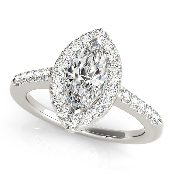 ENGAGEMENT RINGS HALO MARQUISE - Image 2