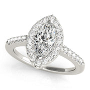 ENGAGEMENT RINGS HALO MARQUISE - Image 2