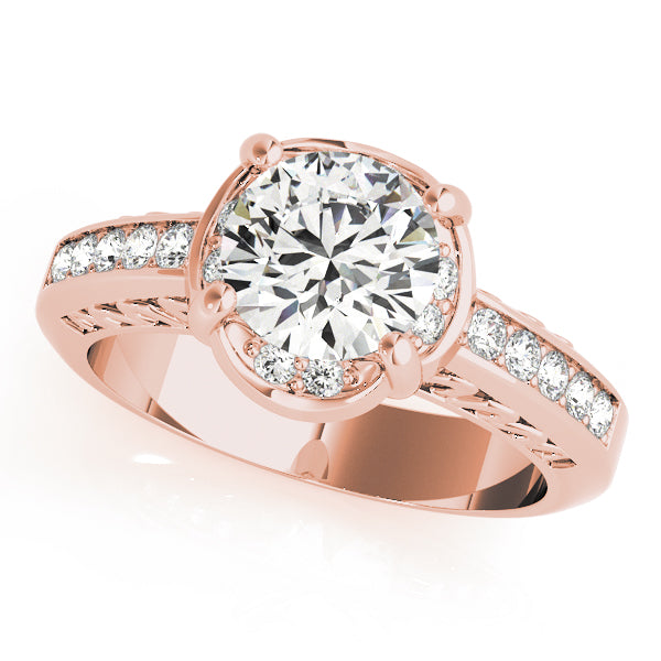 ENGAGEMENT RINGS SINGLE ROW PRONG SET - Image 3
