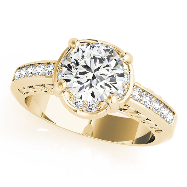 ENGAGEMENT RINGS SINGLE ROW PRONG SET - Image 7