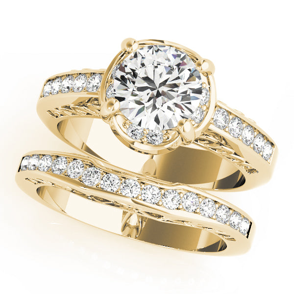 ENGAGEMENT RINGS SINGLE ROW PRONG SET - Image 4