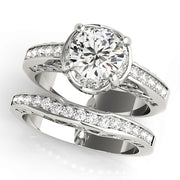 ENGAGEMENT RINGS SINGLE ROW PRONG SET - Image 9