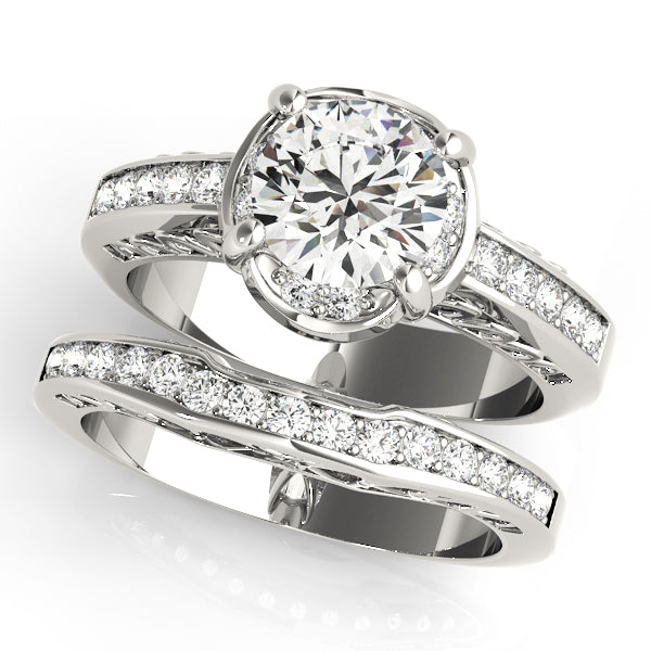 ENGAGEMENT RINGS SINGLE ROW PRONG SET - Image 9