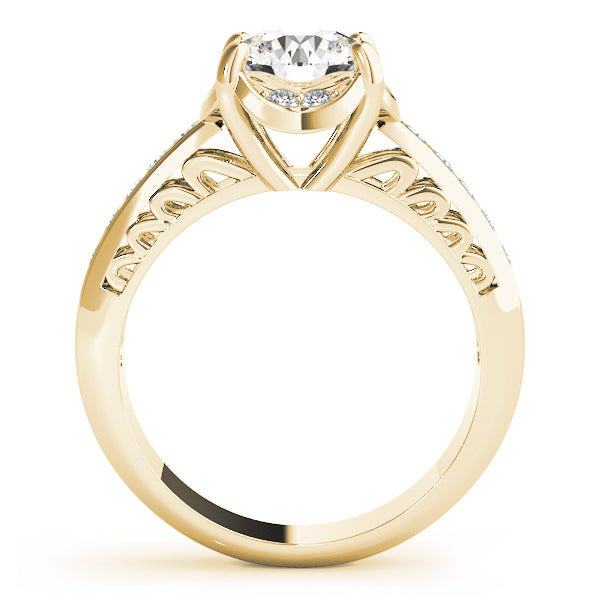 ENGAGEMENT RINGS SINGLE ROW PRONG SET - Image 6