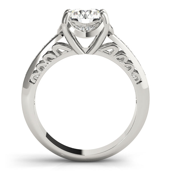 ENGAGEMENT RINGS SINGLE ROW PRONG SET - Image 8
